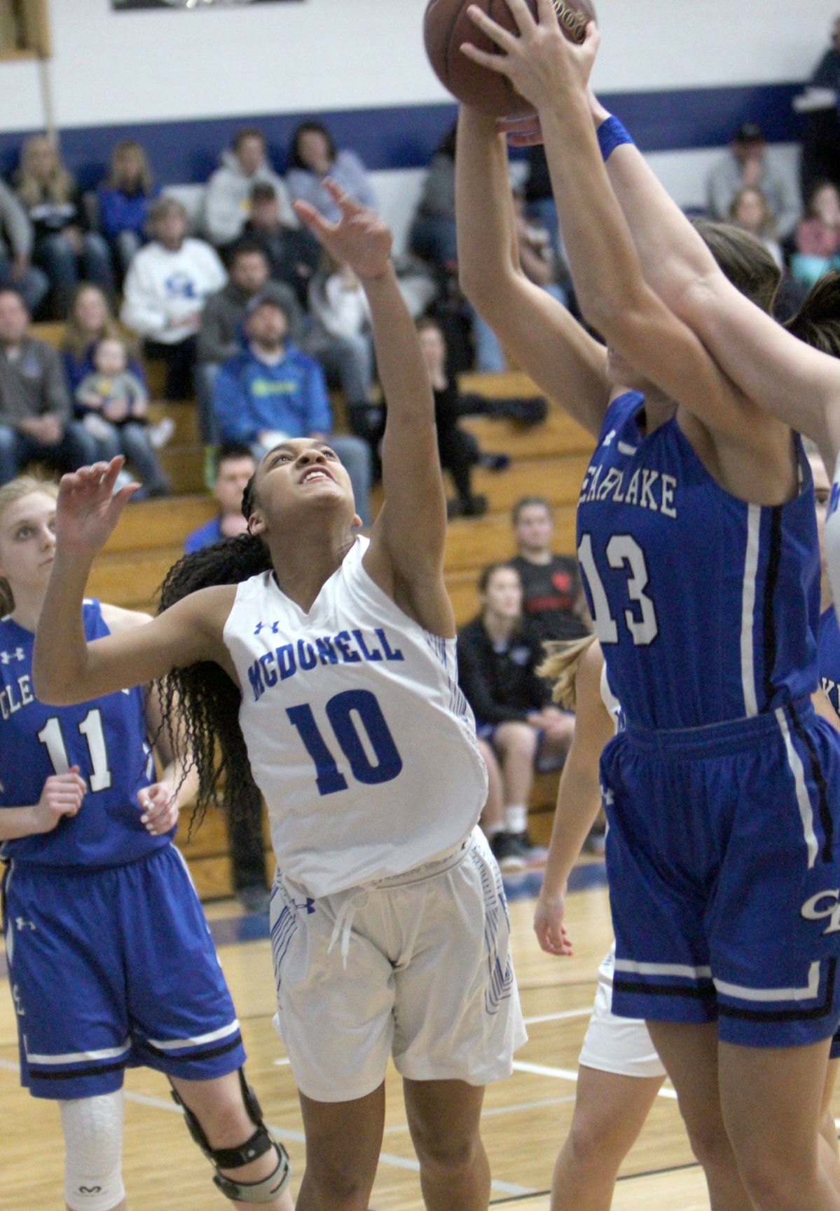 Clear Lake at McDonell girls basketball 12-9-19